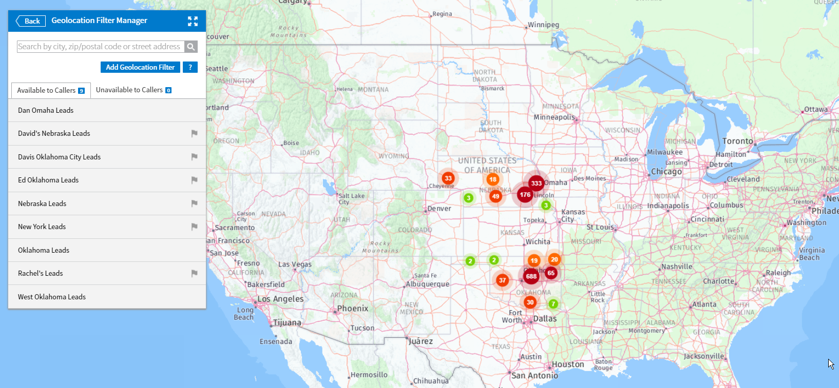 Figure 10 - Geolocation heatmap at the national level